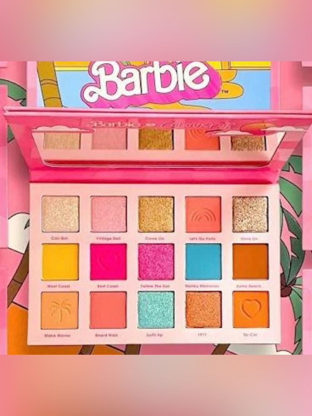ColourPop Barbie Malibu Eyeshadow Palette NWT